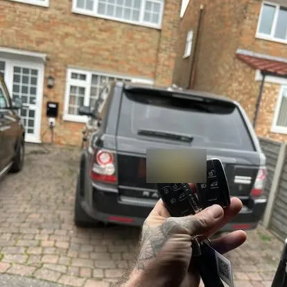 Spare smart keys supplied for a Range Rover in Windsor